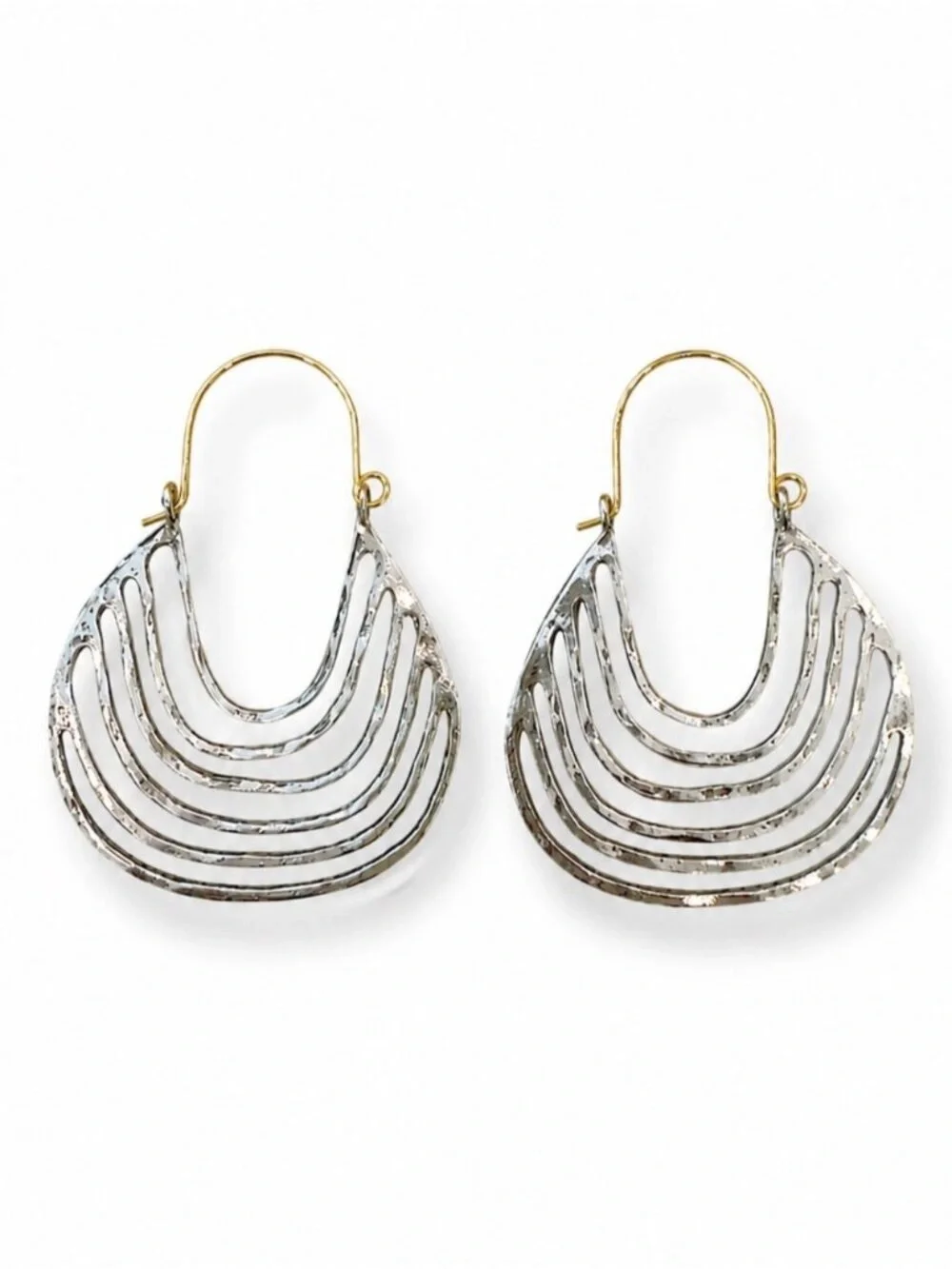 Boho hoop earrings Q1290